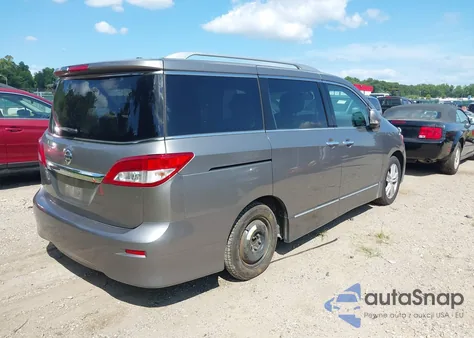 2012 Nissan Quest Le from USA, damaged, VIN JN8AE2KP0C9030583